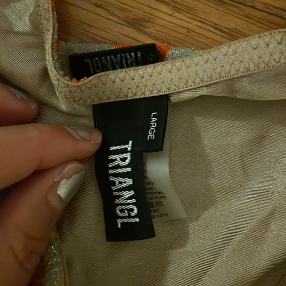 Triangl sparkly stripe bottoms - Picture 2 of 3